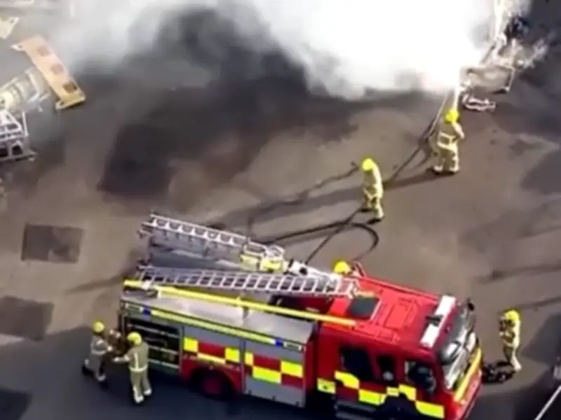Belfast Firefighters Suspended After Live TV Brawl During Riots