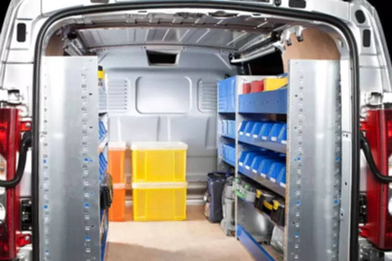 BigDug Van Racking Clearance Sale Offers Major Trader Storage Deals