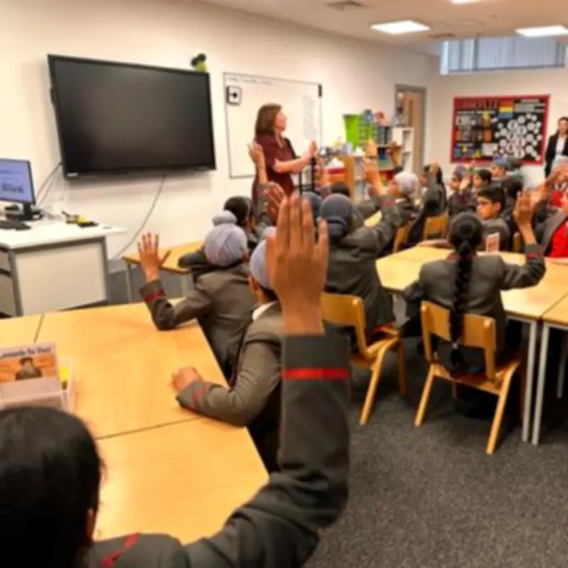 Birmingham pupils tell PM: Ban social media companies, not children