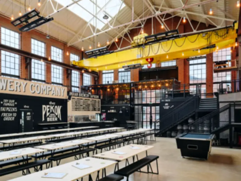 Birmingham's Indian Brewery Taproom Shows World Cup with Indian Pizzas