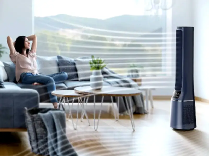 Bladeless 2-in-1 Fan Now Under £90 in Double Discount Deal Ahead of Heatwave