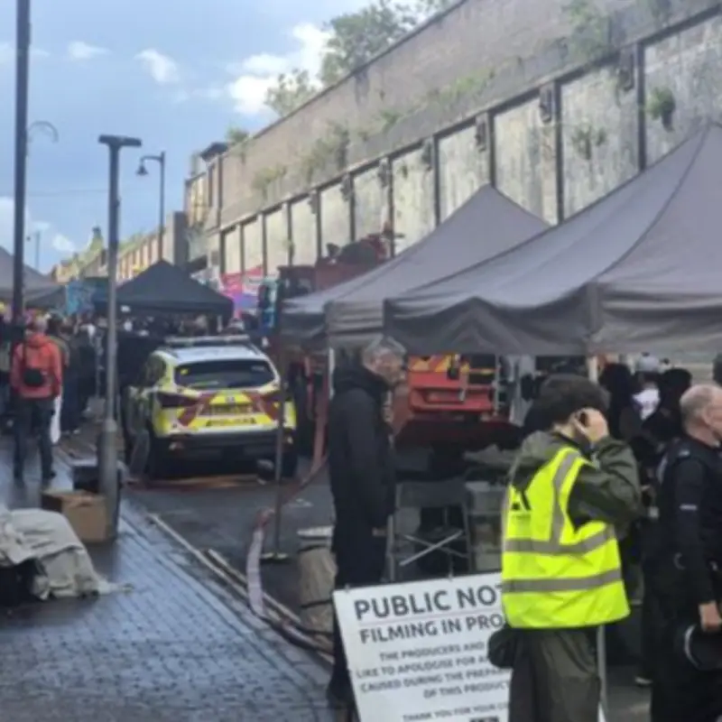 Bollywood Film Crew Arrives in Birmingham for Action-Packed Stunts