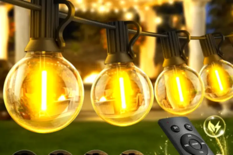 Brighten Your Garden with Waterproof Festoon Lights