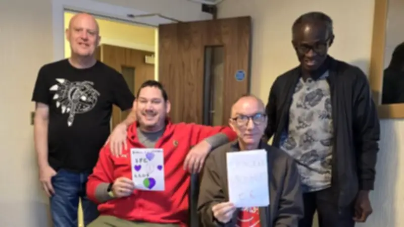 Bromley FC Fans with Learning Disabilities Create Handmade Cards for Club