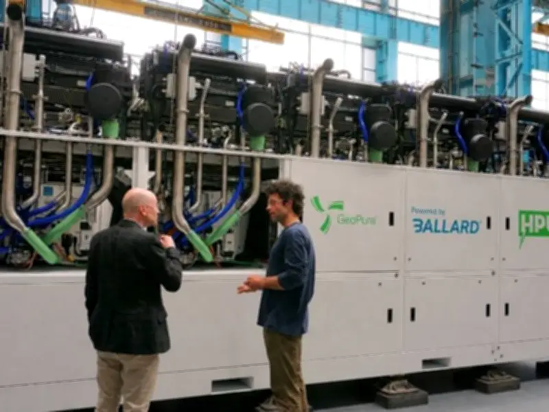 Canadian Ballard Power Systems Acquires Newcastle Hydrogen Firm GeoPura in £301m Deal