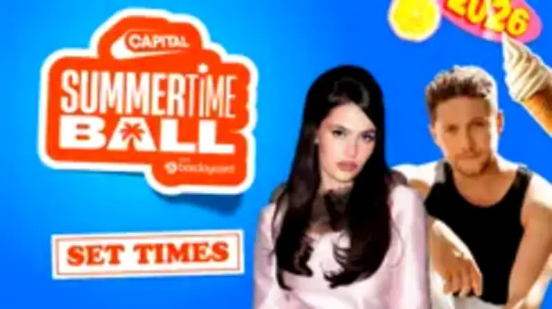Capital's Summertime Ball 2026 Set Times Revealed for June 6