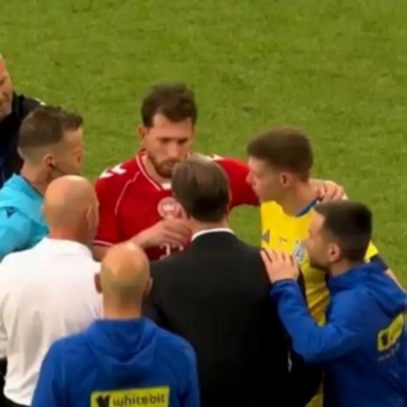 Christian Eriksen Collapses During Denmark Friendly, Undergoing Tests