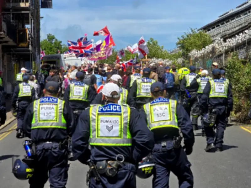 Clashes in Brighton Lead to Five Arrests at Rival Protests
