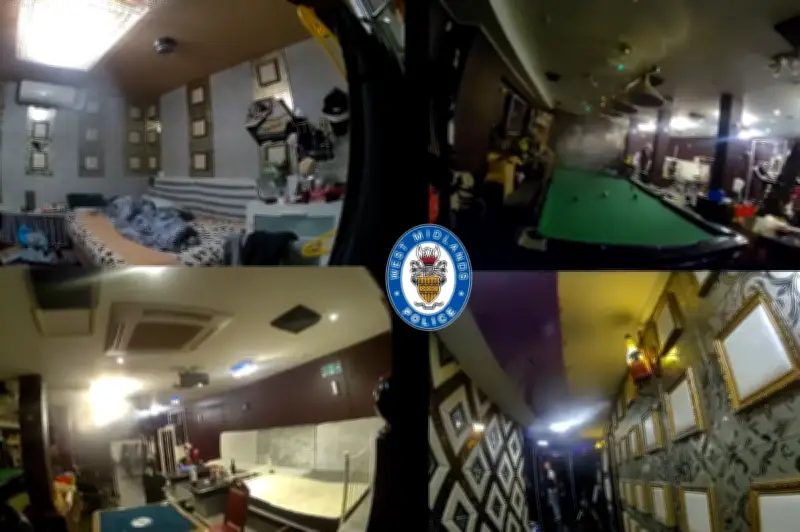 Dangerous Weapons Seized as Police Shut Down Former West Midlands Brothel