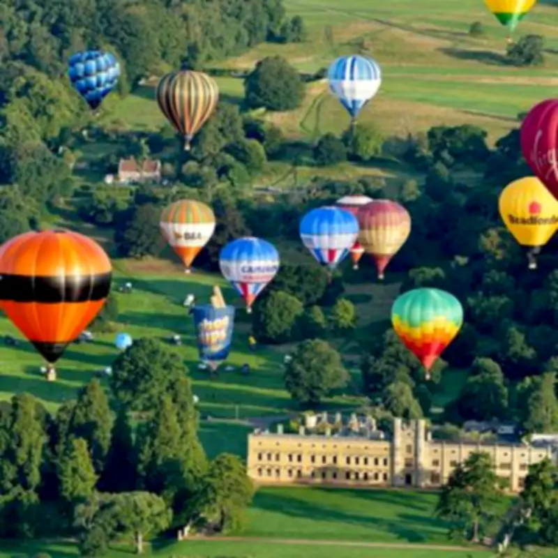 Europe's Biggest Free Balloon Festival £10 Train from Birmingham