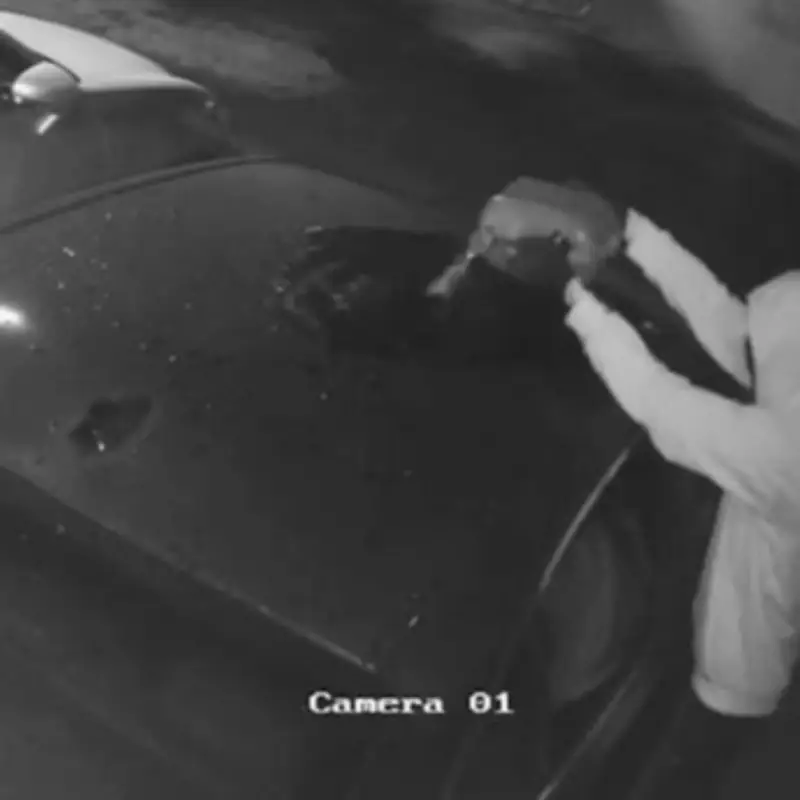 Family's Car Torched by Arsonists in Birmingham Driveway Attack