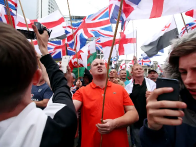 Far Right March in Birmingham Faces United Anti-Racist Opposition