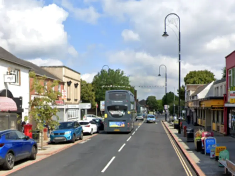 Firefighters Tackle Blaze Sending Black Smoke Over Brierley Hill High Street