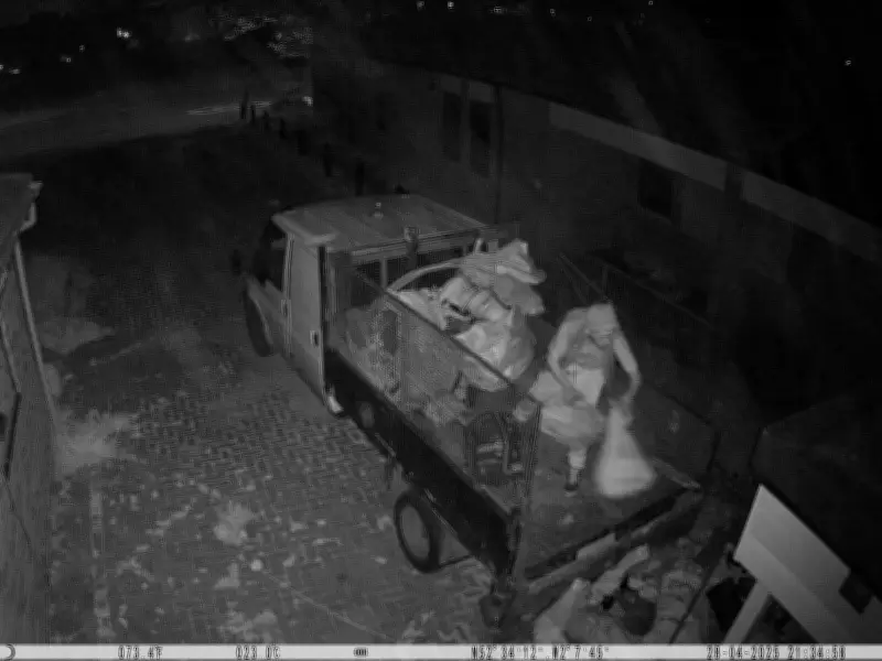 Flytipper caught after note with '£250 DONE' left at rubbish dump scene
