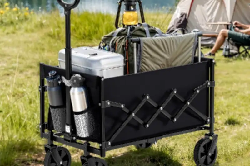 Folding Festival Trolley: The Ultimate Camping and Garden Companion on Amazon