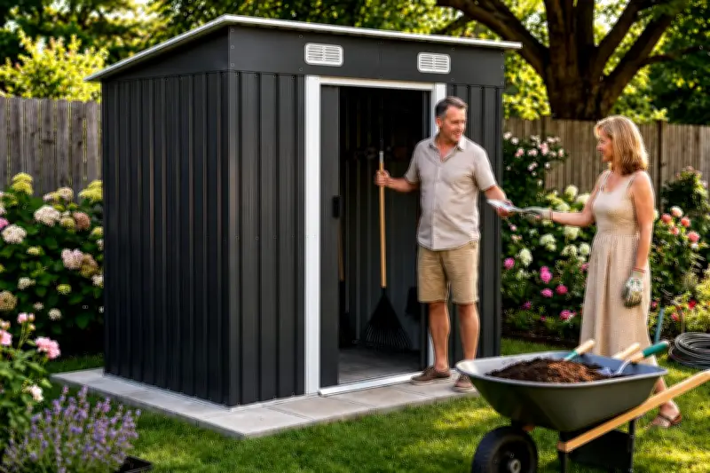 Get Metal Shed Storage for Garden with Wowcher Deal