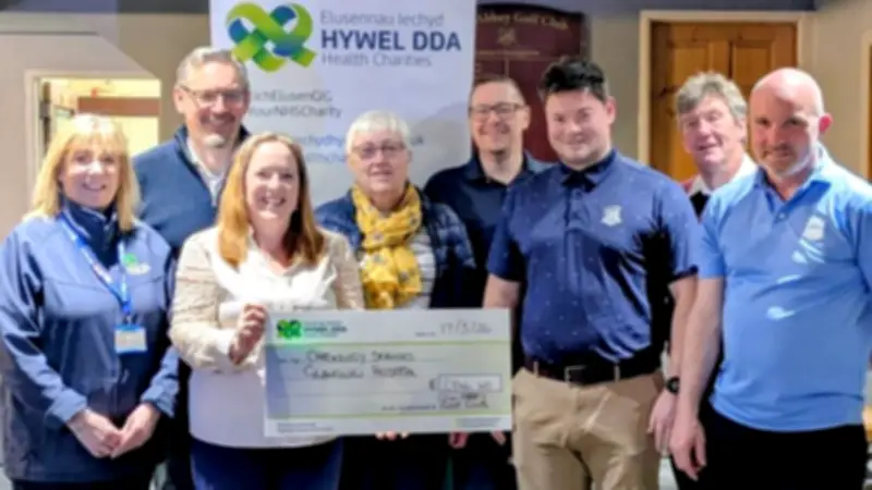 Glyn Abbey Golf Club Charity Day Raises £2,846 for Cardiology