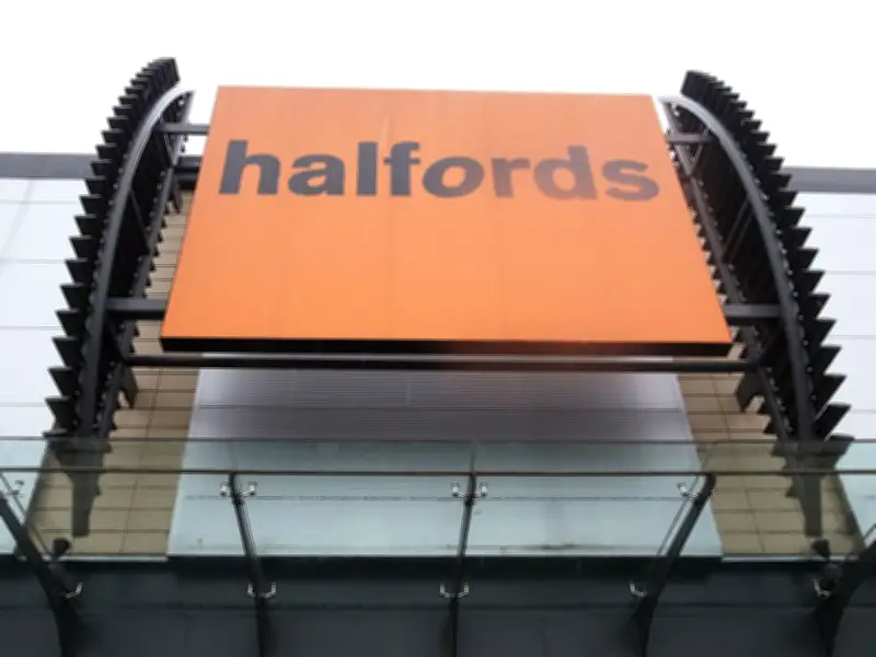 Halfords Shares Surge as Motoring Services Drive Return to Profit