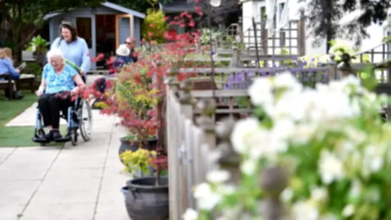 Histon Care Home Residents Share Beautiful Garden with Community