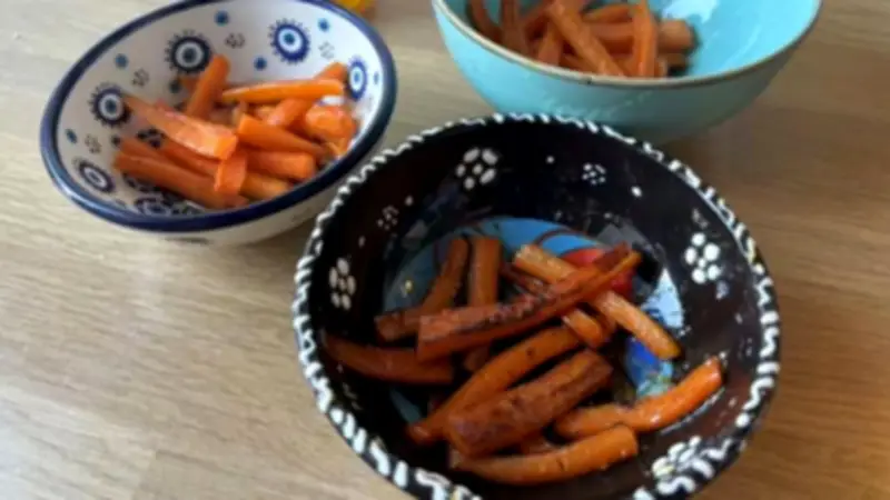 Hob Method Wins in Glazed Carrot Taste Test Against Oven and Air Fryer