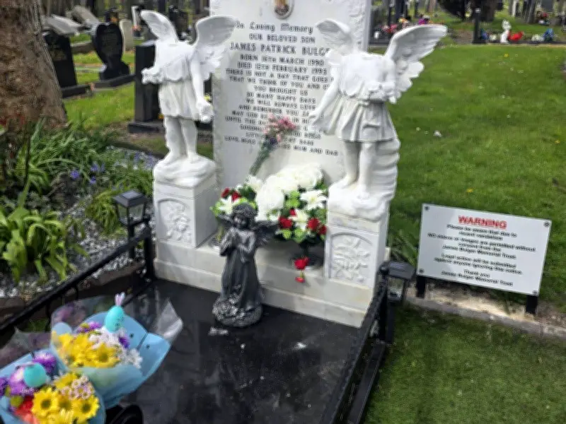 James Bulger's Grave Vandalised Again; Man Detained Under Mental Health Act