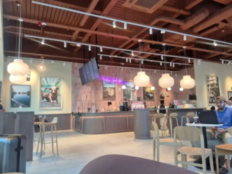 Joe and the Juice Opens in Bullring with Pink Tiles and People-Watching Views