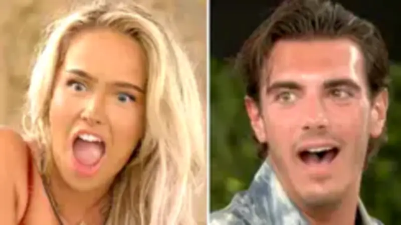 Love Island Fans Spot Sweet Rom-Com Moment Between Lorenzo and Jasmine