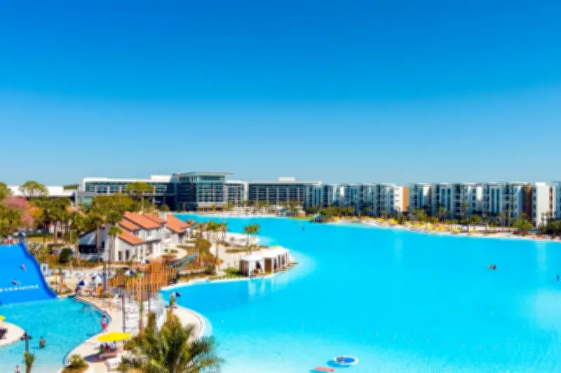 Luxury Orlando Resort Features Lagoon, Beach, and St Andrews-Style Golf