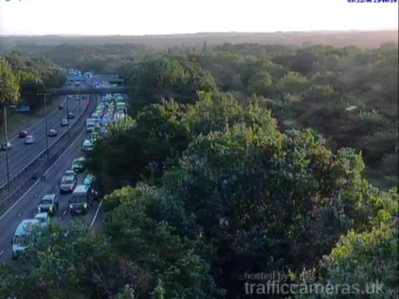 M5 Reopens After Serious Crash Leaves Woman Seriously Injured