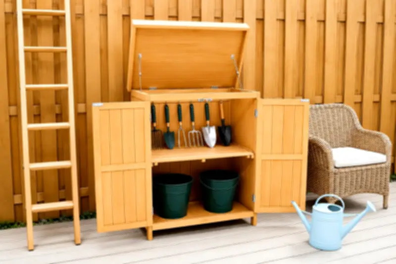 Maximise Garden Shed Storage with Wooden Patio Solutions