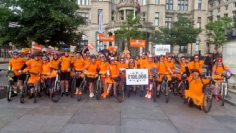 Merseyside cyclists raise £115,000 for Alzheimer's Research UK