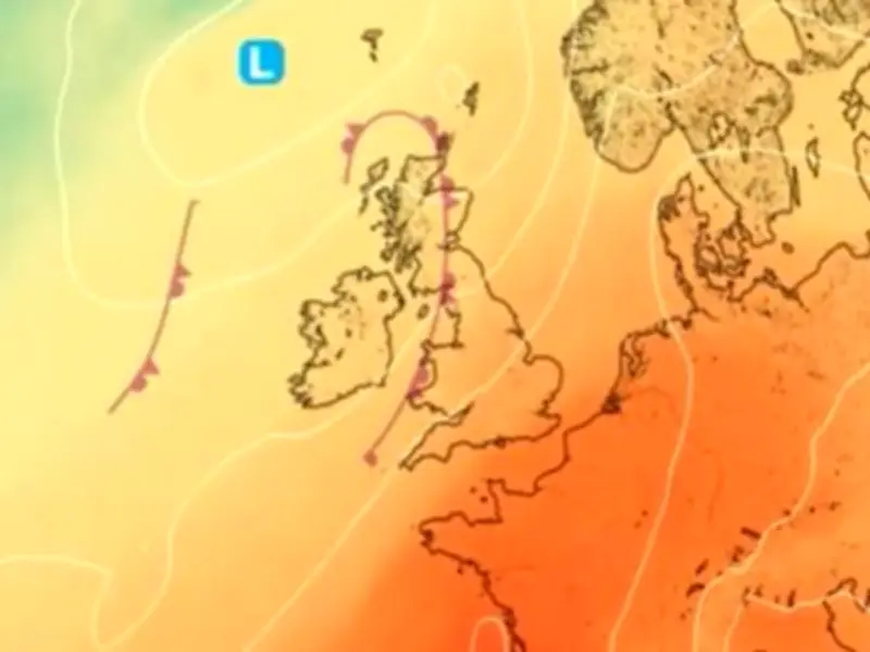 Met Office Maps Turn Orange as 28C Hot Spell Approaches but Thunderstorms Loom