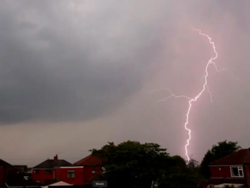 Met Office Thunderstorm Warning: 60mph Winds Possible Across Midlands