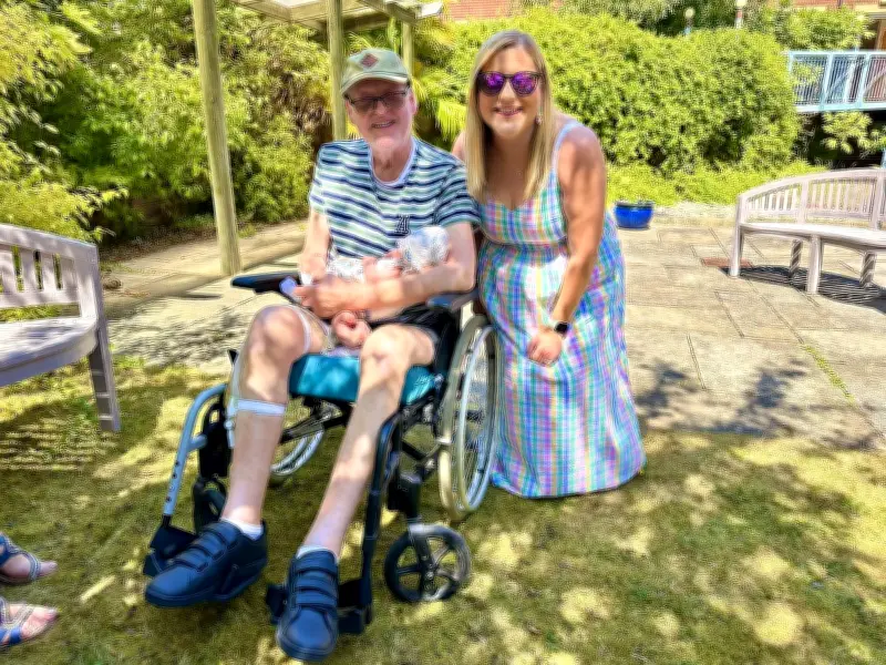 Midland dad defies doctors, walks again thanks to 'liquid gold' plasma