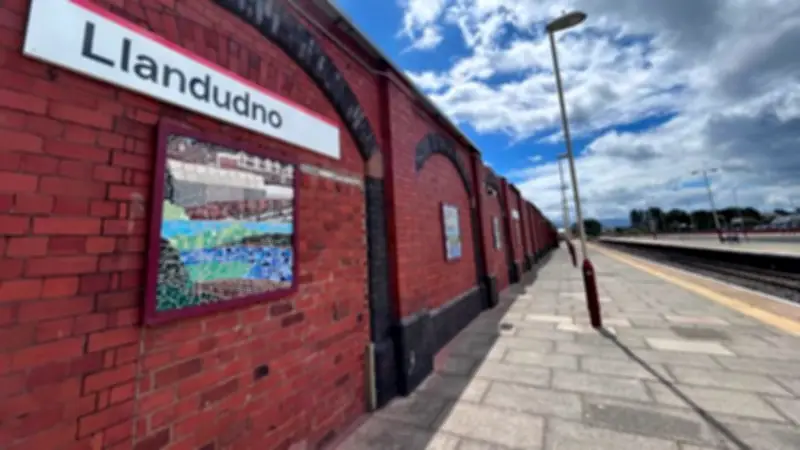 Mosaic Art by Ysgol Y Gogarth Students Unveiled at Llandudno Station