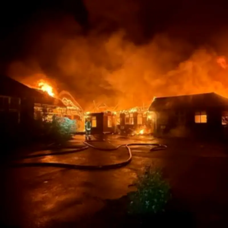 MP Demands Answers After 'Devastating' Fire at Former College Site