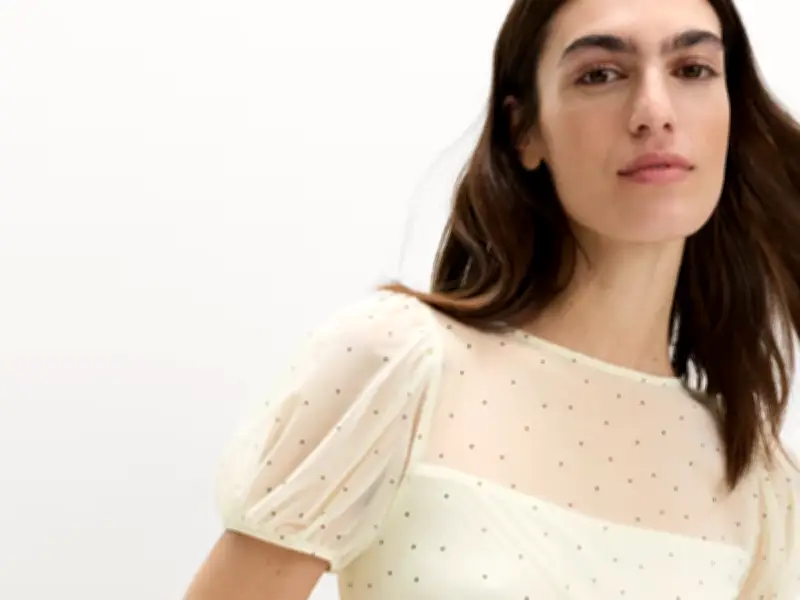 M&S £20 Mesh Polka Dot Top Praised by Shoppers as Summer Must-Have