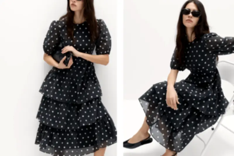 M&S Polka Dot Midi Dress Sale: Summer Occasion Wear