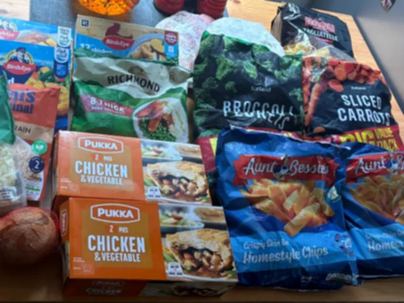 Mum Feeds Family of Three for a Week on £20 from Iceland Food Warehouse