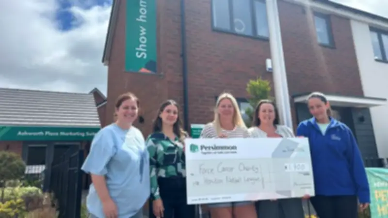 Persimmon Homes Donates £1,700 to Devon Netball Tournament for FORCE Cancer Charity