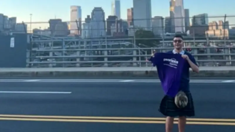 Perth musician raises £1,500 for psoriasis charity by hitchhiking 3,000 miles across US