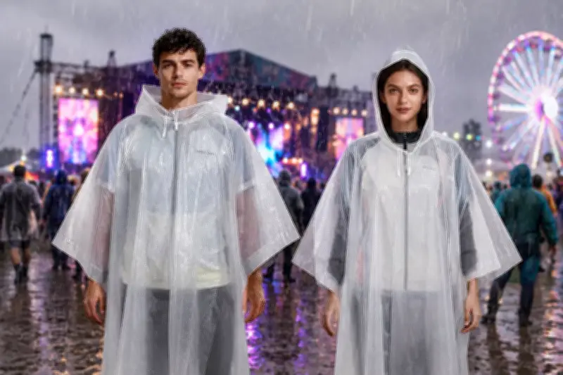Portable Rain Poncho Sales Surge Among Festivalgoers Ahead of Summer Events