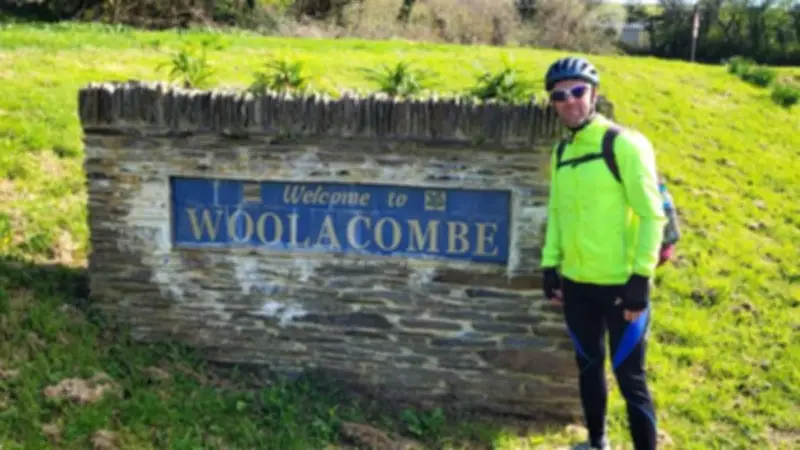 Postman and Son Cycle 86 Miles in Fancy Dress for Sue Ryder Charity