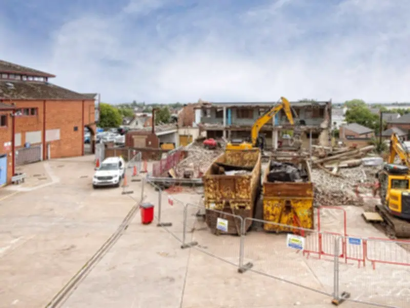 Prescot Shopping Centre Demolition Completed for Town Regeneration