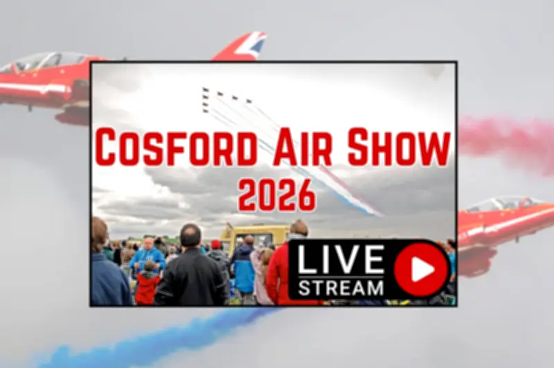 RAF Cosford Air Show 2026 to Be Streamed Live Online