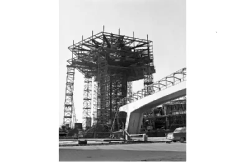 Rare Photos Show M6 Motorway Construction in 1960s Birmingham