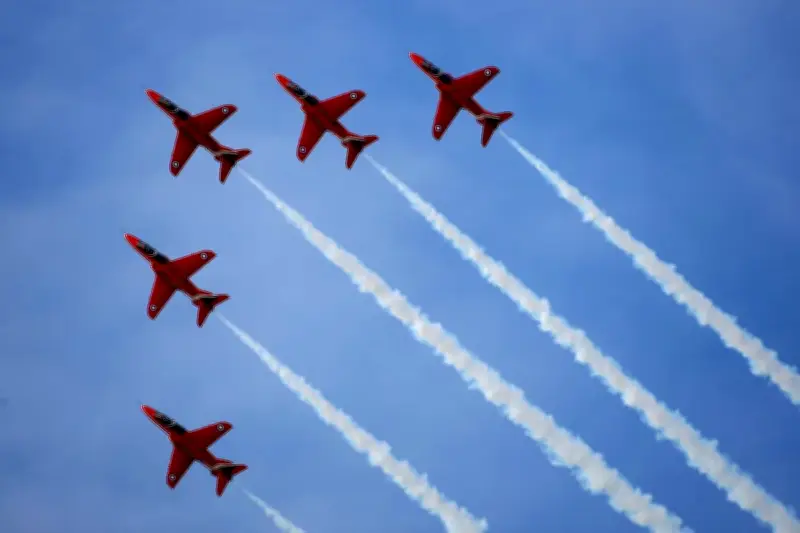 Red Arrows Headline RAF Cosford Air Show 2025