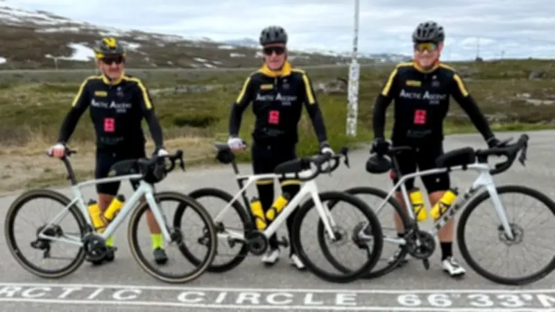 Rochdale Trio Completes Arctic Cycle Challenge in Friend's Memory