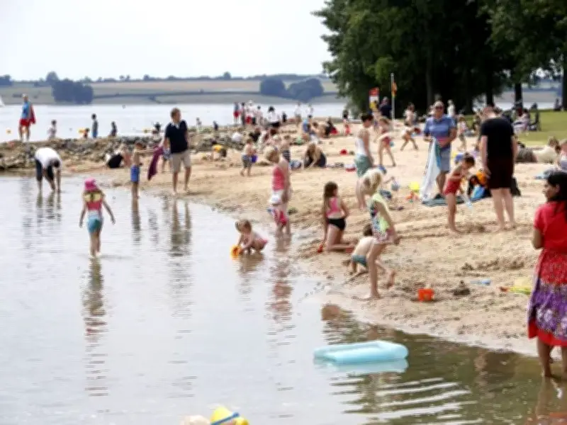 Rutland Water: The Blue Flag Beach 90 Minutes from Birmingham
