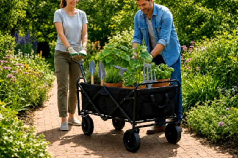 Save on Folding Garden Trolley and Wagon Cart Deals on Wowcher
